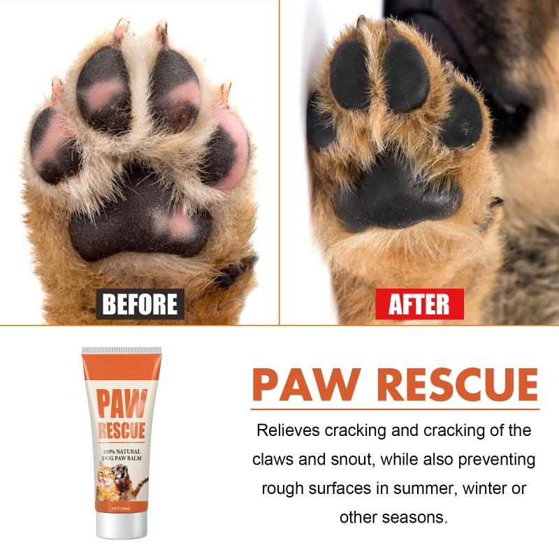 Dog Paw Wax 1 Oz All Season Pet Paw Care for Protection Against Heat Sand Dirt Snow Great for Dogs on Trails and Walks