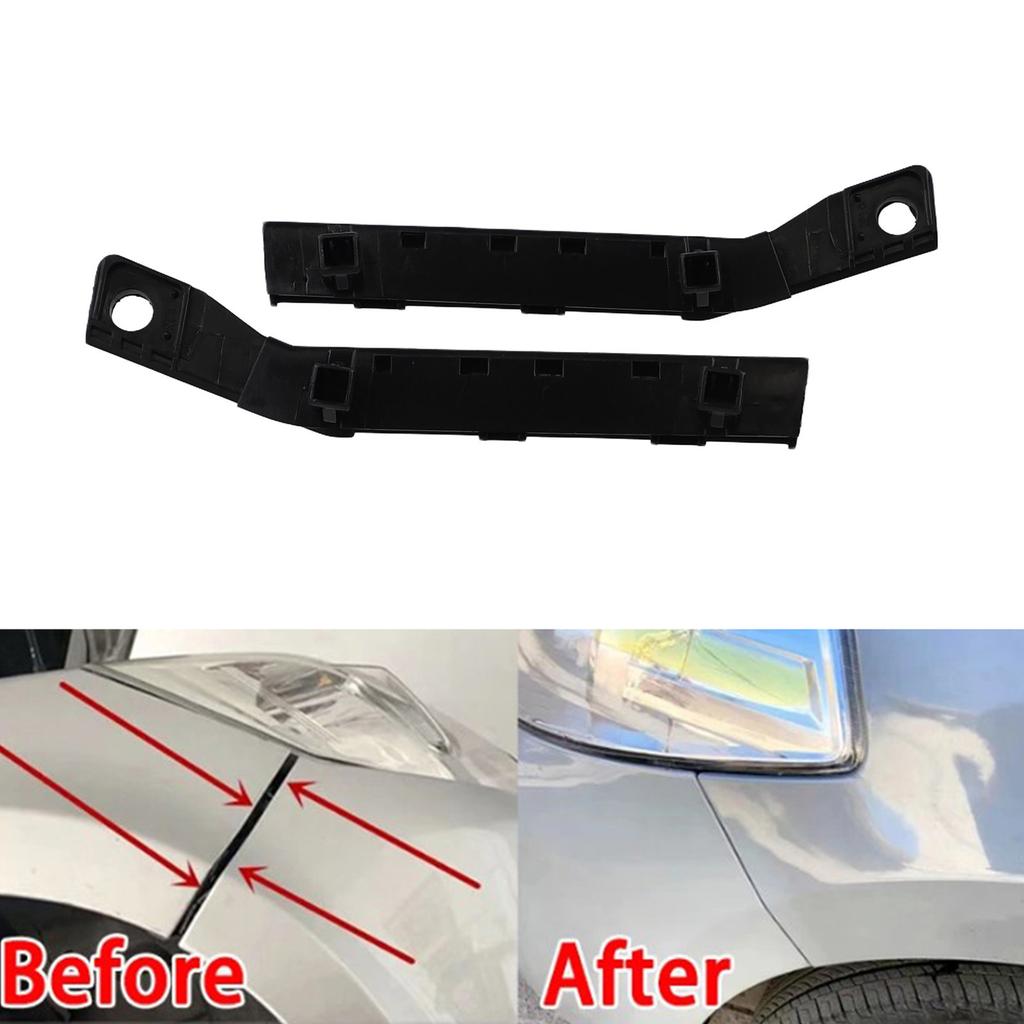 2 Pcs Car Front Bumper Bracket Retainer Support Holder For Nissan For Tiida 2005-10 Automotive Decorative Accessories