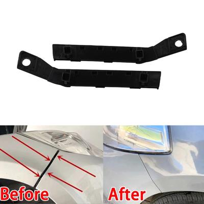2 Pcs Car Front Bumper Bracket Retainer Support Holder For Nissan For Tiida 2005-10 Automotive Decorative Accessories