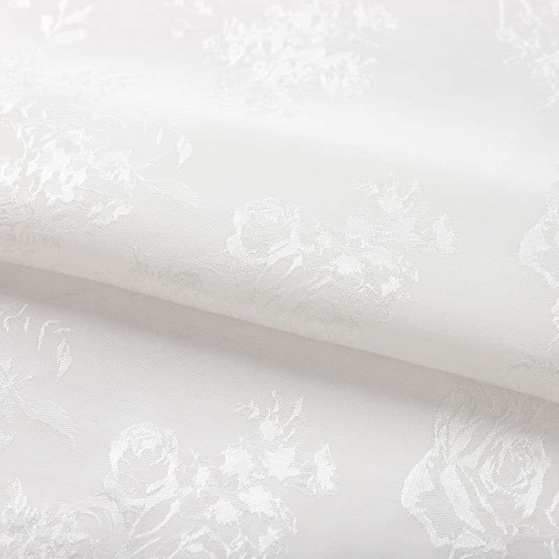 Rayon Jacquard Figured Cloth Solid Color Pattern DIY Fabric Artificial Cotton