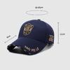 Spring Autumn Letter Embroidered Hard Top Baseball Cap Men's Outdoor Cap Sunshade Hat