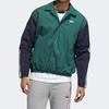 Adidas Originals Trefoil Coach Jacket With Colorblock Logo Men Jackets Blue Green EJ7109