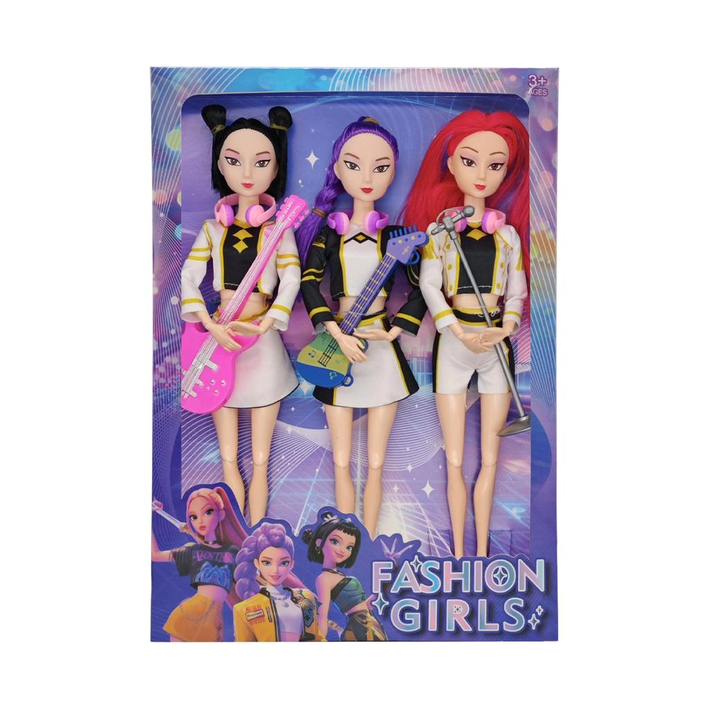 Fashionable Plastic Doll Figures Collection With Unique Stylish Outfits And Colorful Hairstyles Perfect Gift For Kids To And Creat