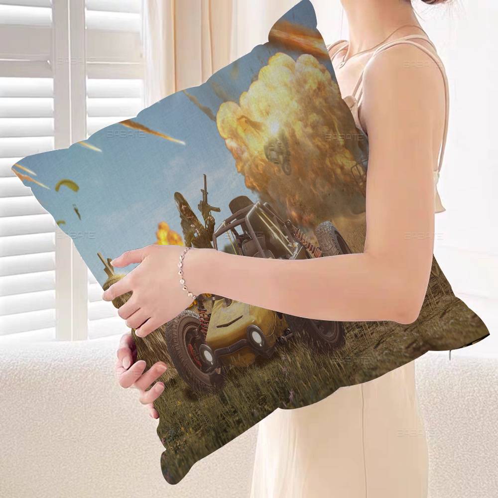 Classic Games PUBG Printed pillow cover sofa cushion cover home room decoration children gift