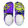 Women Men Printed EVA Clogs Lightweight Breathable Garden Shoes Slip On Beach Pool Bathroom Home Casual Sandals Indoor Wear