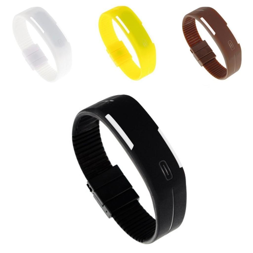 Men Women Rubber Led Waterproof Watch Date Bracelet Digital Sport New Wristwatch