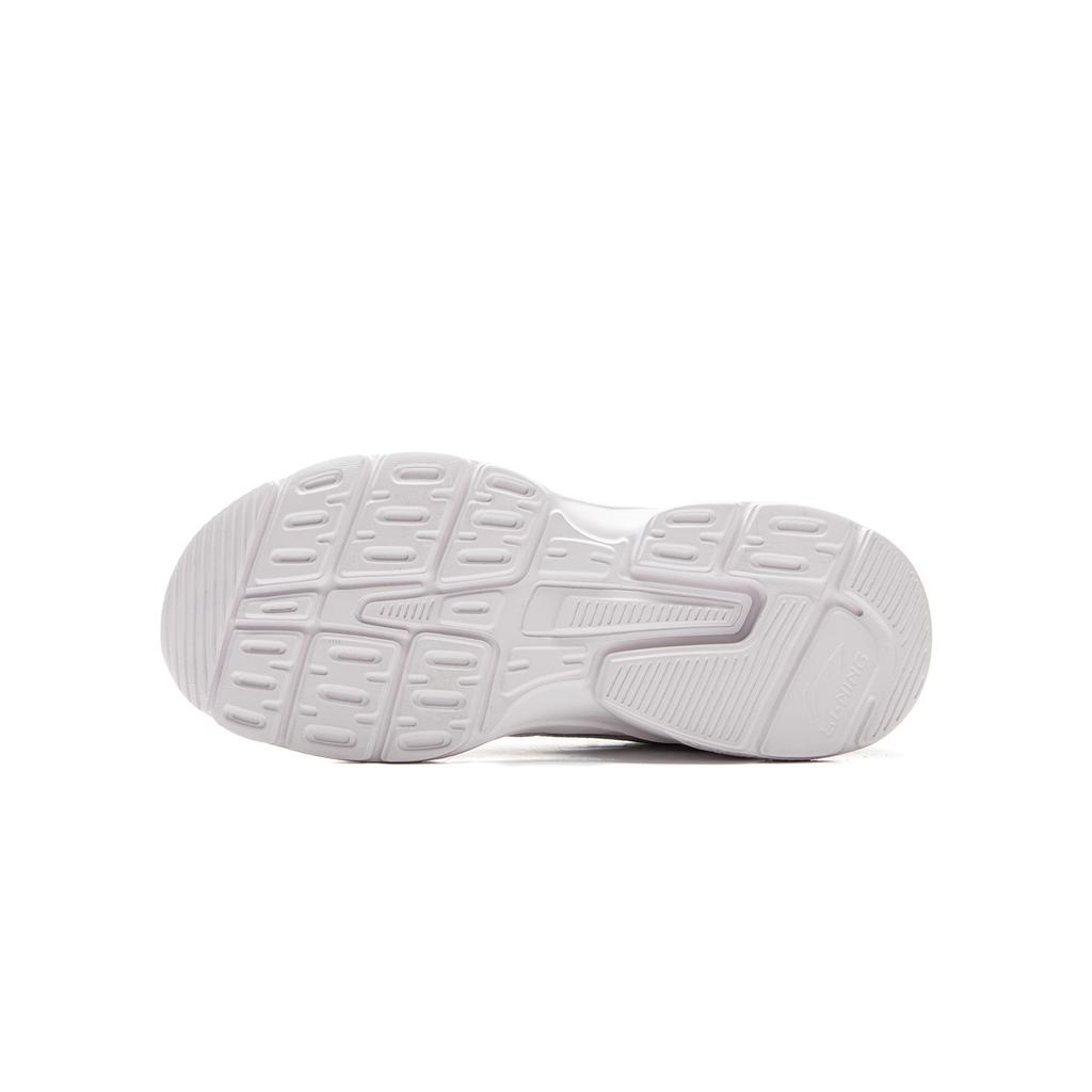 Li Ning Kids Sports Lifestyle Series Fashion Comfortable Durable Low-Top Casual Shoes Kids Sneaker Light-Grey YKCU210-5