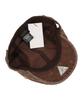Hard Washing Logo Brown Hunting Cap