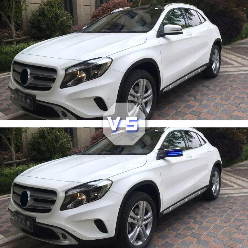 For Mercedes Benz A B C E S CLA GLA GLK Class W176 W246 W204 W212 W221 C177 X204 X156  Rearview Mirror Cover Auto parts