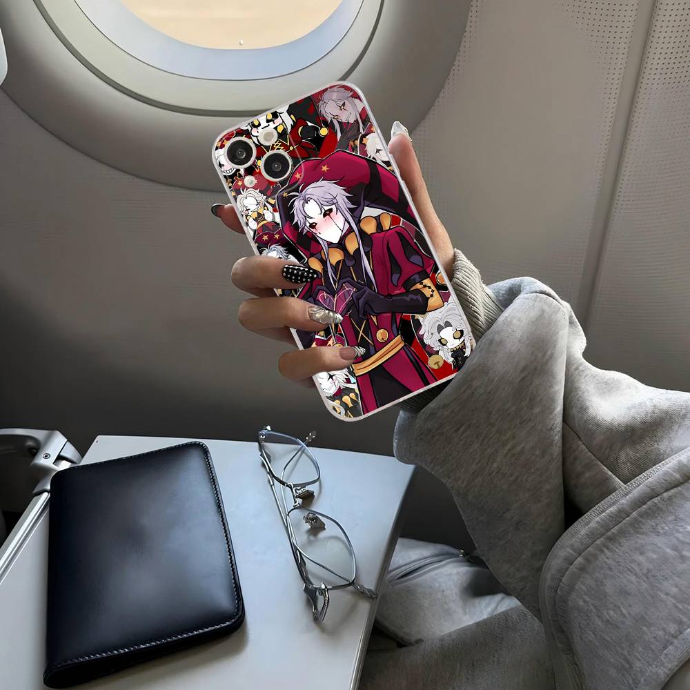The Freak Circus Pierrot Fit For IPhone 16 15 Promax Phone Case IPhone 14 11 12 High End 13 Pro Silicone