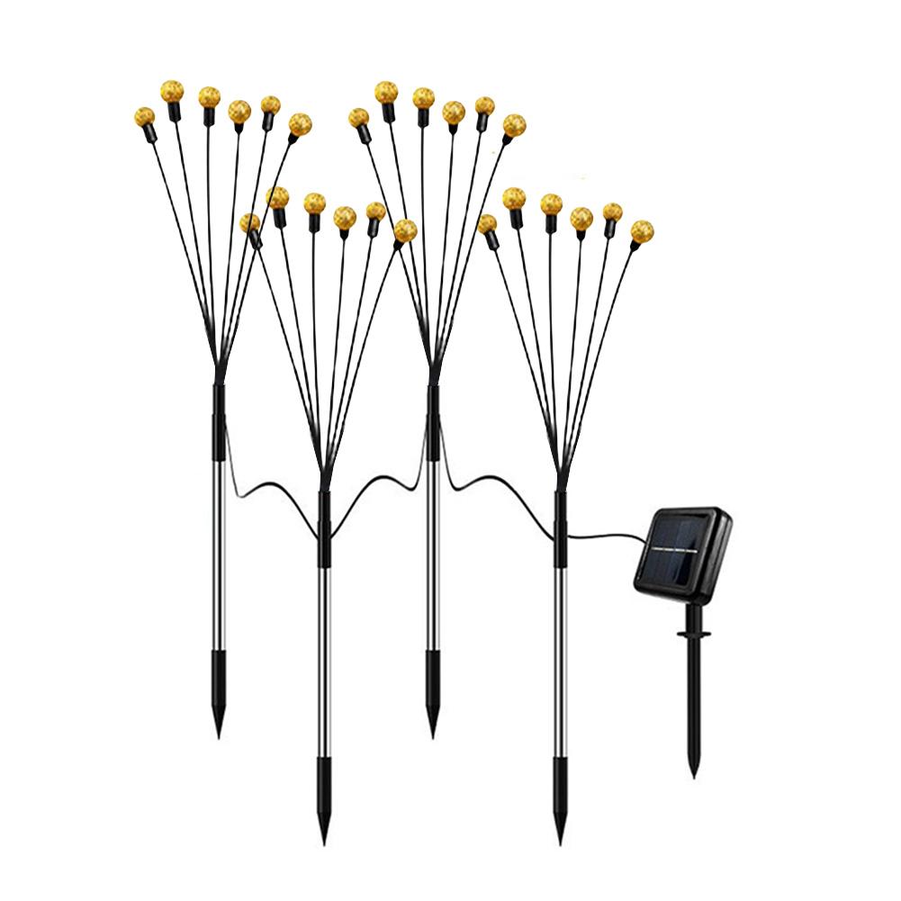 

Солнечные заземляющие светильники IP65 водонепроницаемые светлячки прочные для праздничной вечеринки