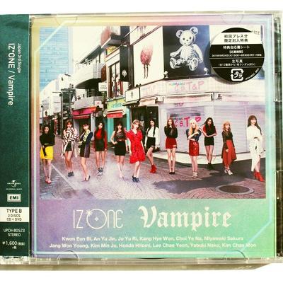 CD IZONE - Vampire (Type B) (with DVD) UPCH80523 Universal Music 2019 Japan ObiPop Used