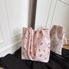 Tasche Damen neu lässig große Kapazität schön einfach Mode College-Stil Umhängetasche Kirsche Erdbeere Cordtasche