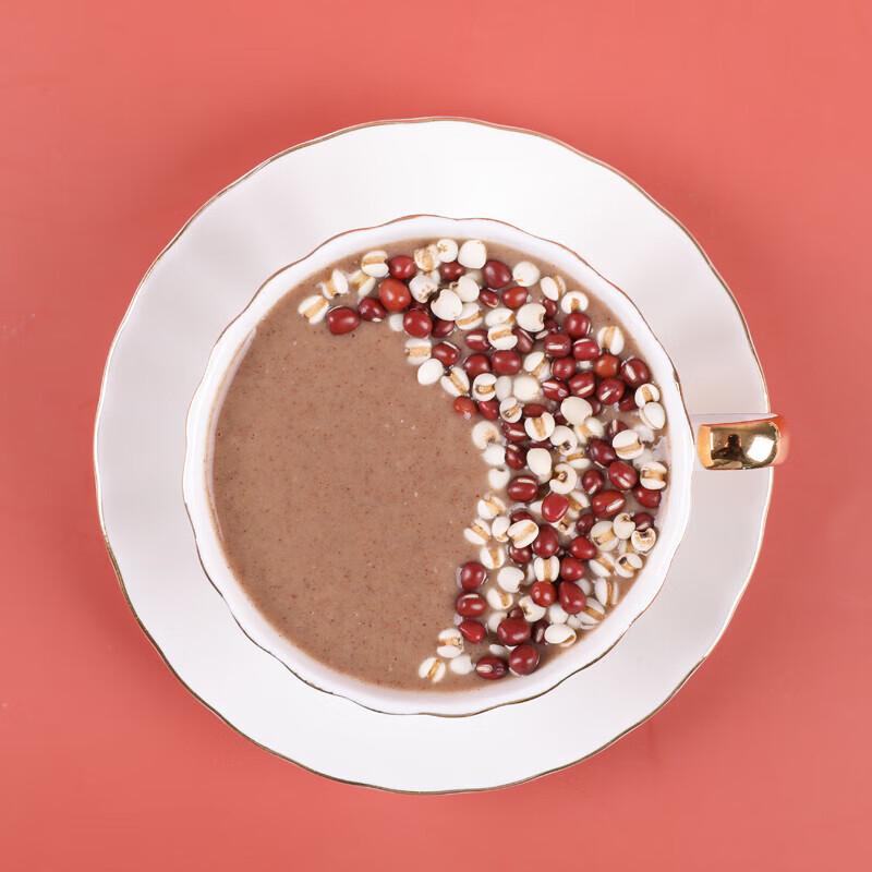 Yan Zhiming Sweetened Red Bean Barley Goji Meal Replacement Powder, Renewed Version, 2x500g