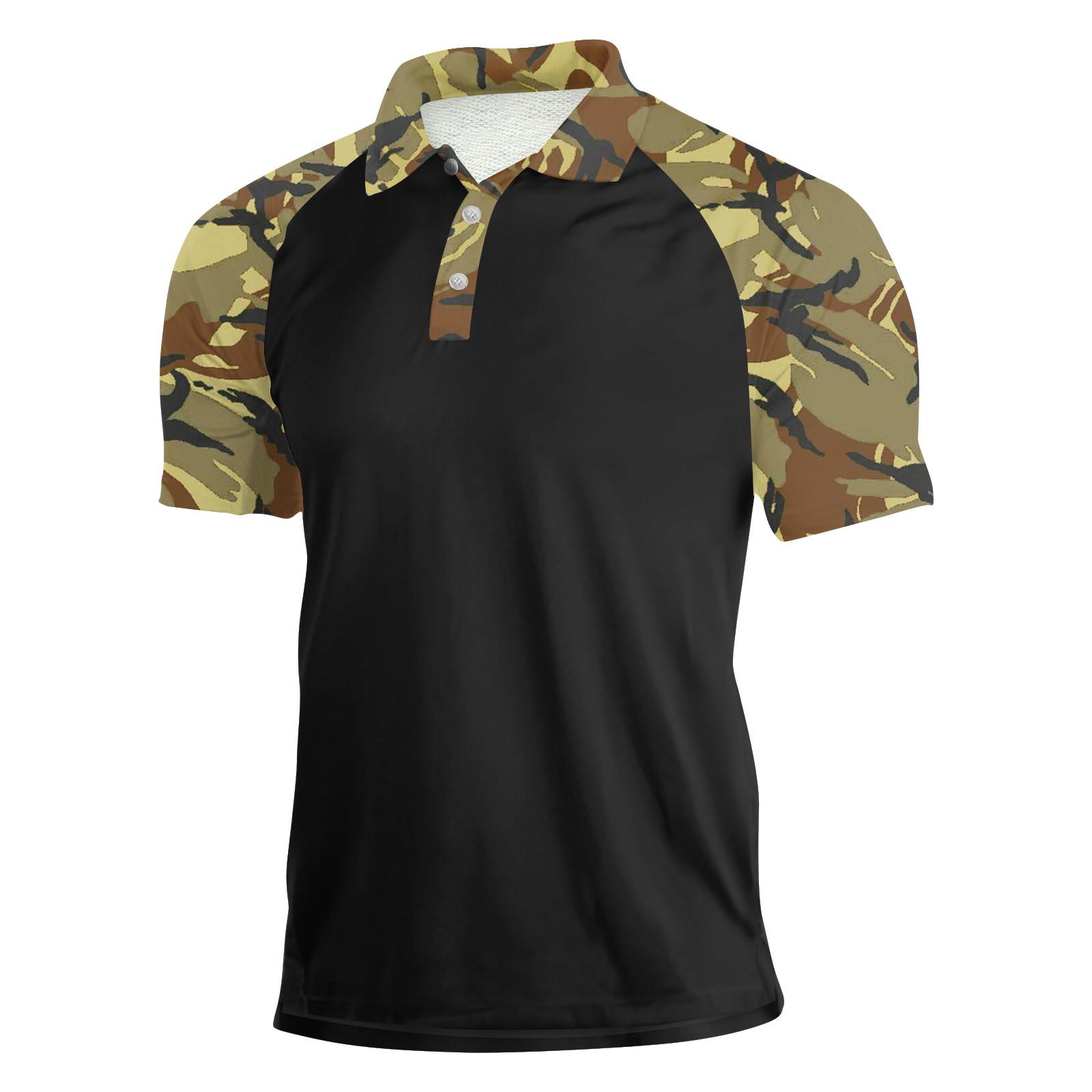 

Мужская летняя футболка с камуфляжным принтом и короткими рукавами XXL винный