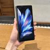 Applicable To Vivoxfold1 Mobile Phone Case, Carbon Fiber Pattern, Center Axis  1Pro Lens All-inclusive Wristband Bracket, Anti-drop.