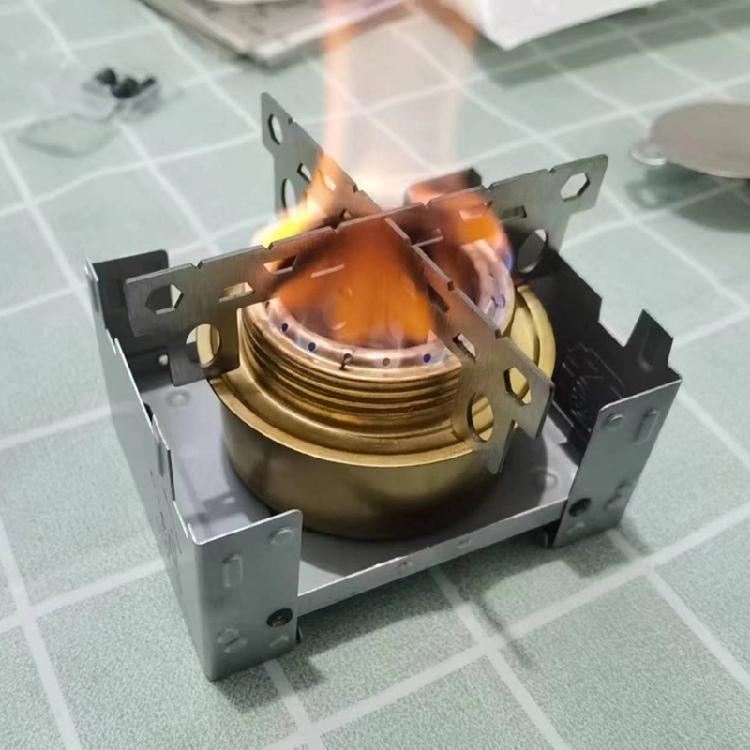 Stable Alcohols Rack Platform Rusts-Resistant Wear Portables Alcohols Stove for Emergencies Cooking