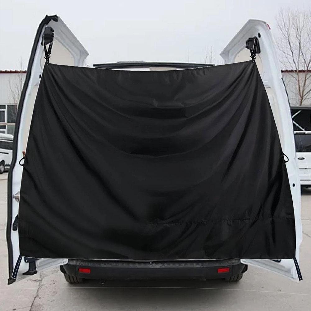 71x91IN Van Privacy Curtain in Cab or Rear Light Blocking Cab Divider Curtains Campervan Kit for Van RV Truck Travel Nap Camping