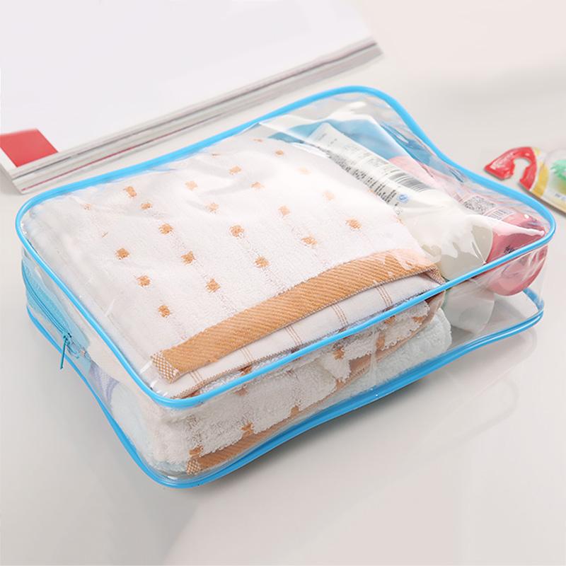 clear travel makeup bolsa