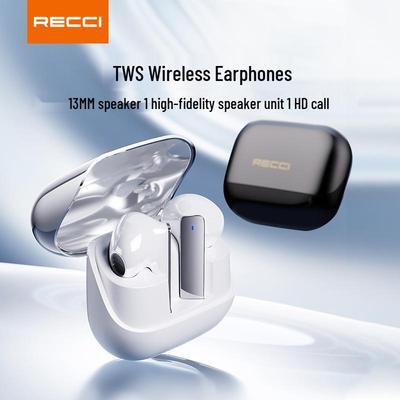Recci REP-W80 True Wireless Bluetooth Semi-in-ear Earphones - High-Quality Sound TWS