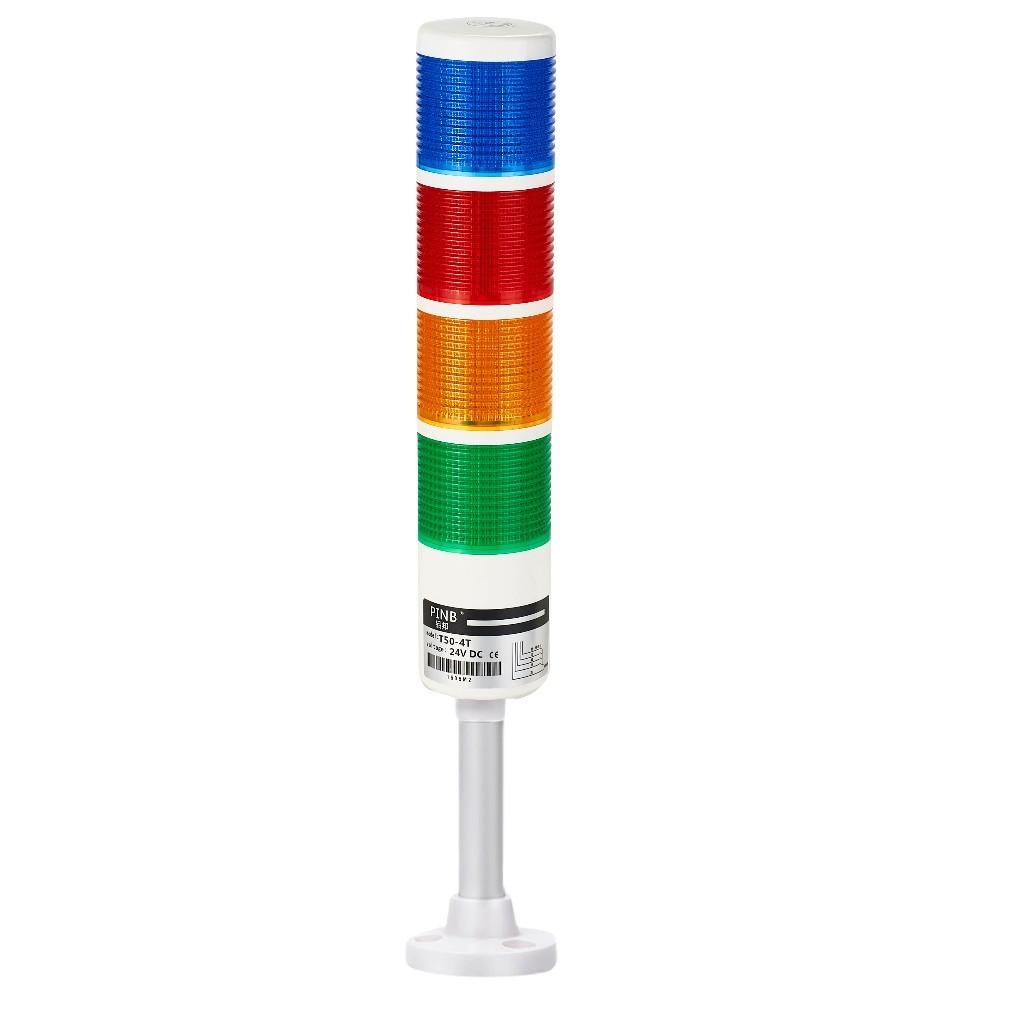 Tower Light Three-color Warning Sound And Light Machine Tool Signal LED Warning Light High Brightness Multi Layer Alarm Light