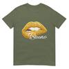 Cute Bruno Lover Golden Lips Unisex Unisex TShirt