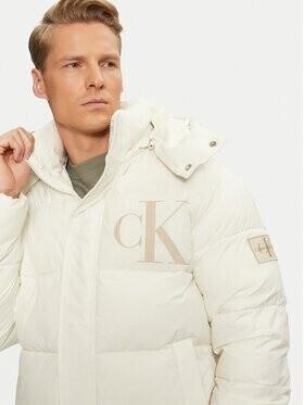 Зимняя куртка Calvin Klein Essentials Hooded Puffer Jacket (J30J326104) белый