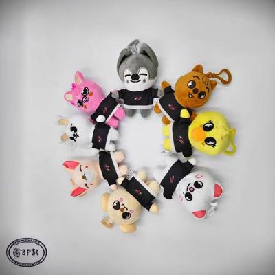 New 32 Styles Straykids 10cm High Plush Toy Keychain Decoration Pendant SKZOO Kawaii Bag Decoration Soft Touch Cute Animal Doll
