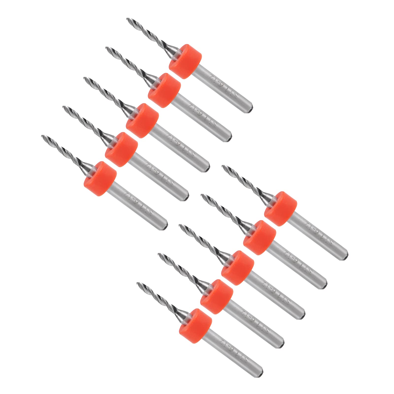 

CoCud Micro PCB Drill Bits 3.175mm Shank 0.7mm Cutting Edge Tungsten Carbide Printed Circuit Board Drill Bits for CNC Drilling Engraving Machine 10pcs