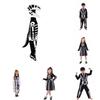 Dinosaur Skeleton Halloween Cosplay Costume Kid Stage Costume Clothing Parties