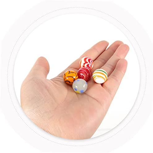 Toddmomy 30 Pieces Glass Marbles for Handmade Decorative Aquarium Marbles, Creative Craft Projects and Kids Play