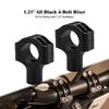 HDBUBALUS Motorcycle Handlebar Riser Universal Motorcycle Handlebar Riser 1.25" Handlebar Mount Bracket Clamp Adapter