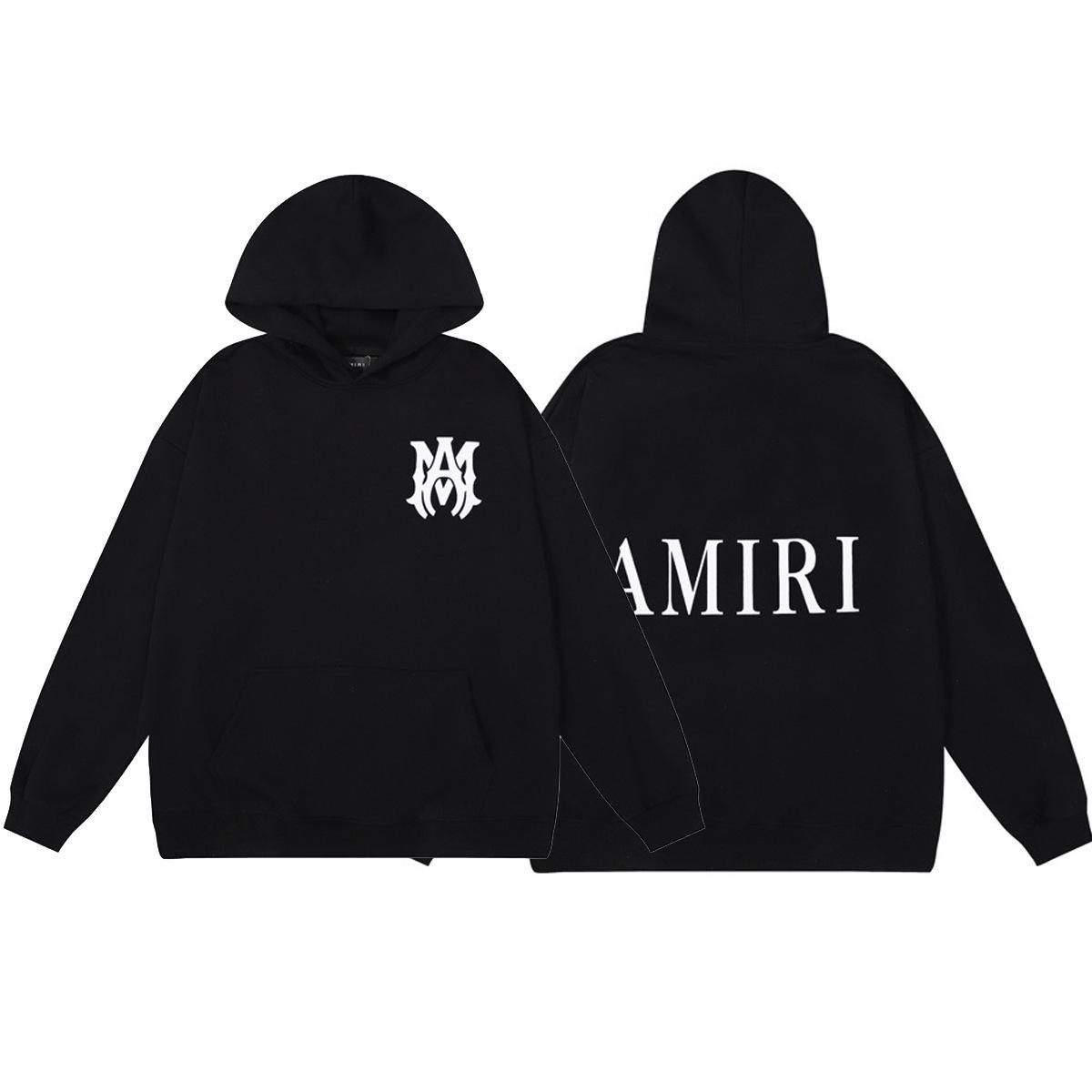 

Correct Version Amri Street Hip Hop Trend Hoodie - Unisex Terry Cotton Print Sweatshirt for Autumn/Winter S