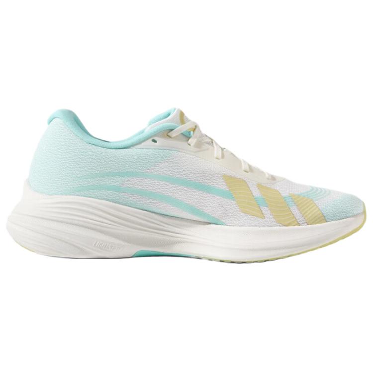 adidas ETHER LITE Abrasion Resistant, Breathable, Lightweight Running Shoes Women's White Cyan JS2331