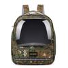 Sac à dos pour chat style camouflage Sac à dos portable Capsule spatiale transparente Sac à dos respirant pour chat