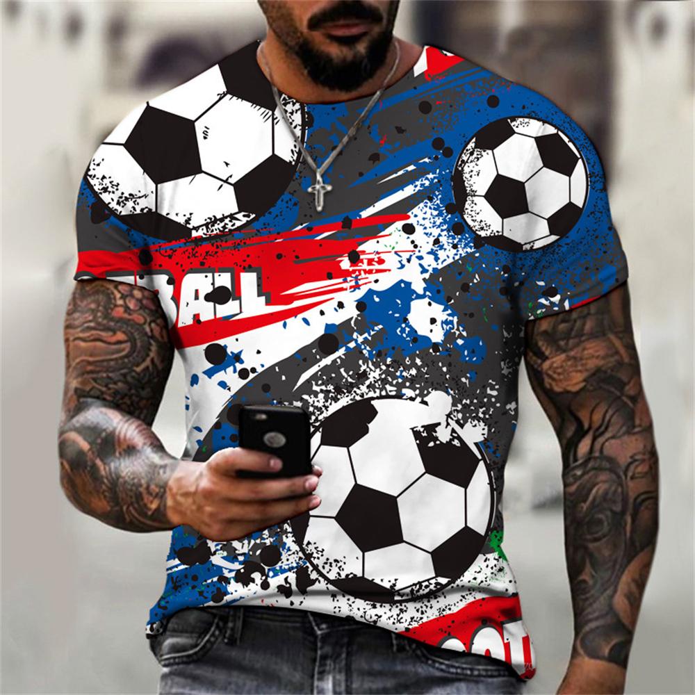 Comfortable Simple T-shirt Casual Loose Men's Top Fashionable Versatile Short-sleeved Round Neck Breathable T-Shirts Men’s