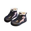 Girls Snow Boots Winter Fleece Lined Kids Cotton Shoes, Waterproof Princess Ankle Boots