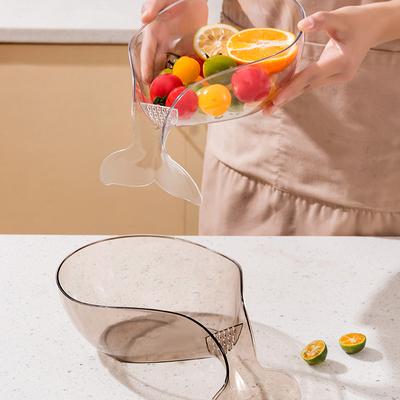 Multi Functional Draining Basket In Whale Shape for Storage High Temperature Resistant for Blanching Food-grade Material