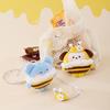 BT21 TATA MININI Honeybee Plush Tape Measure Keychain