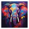 Canvas Print, Elephant Animals Pop Art