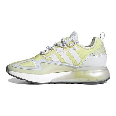 ZX 2K Boost Beyaz Sarı Ton Kadın Spor Ayakkabı Ayakkabı-Beyaz GX2711