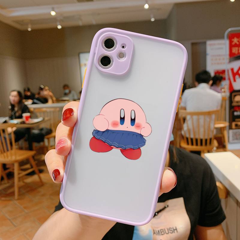 

Розовый игровой матовый чехол-бампер для телефона iPhone 12 11 Pro Max X XS Max XR 7 8 Plus 12mini, полупрозрачный матовый противоударный чехол iPhone12Promax 6.7