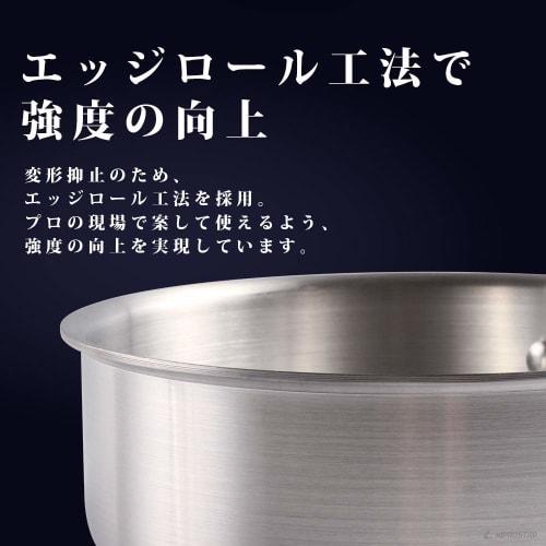 KIPROSTAR Commercial Aluminum Saucepan, Shallow, 15cm, 1.0L Capacity (Gas Only)