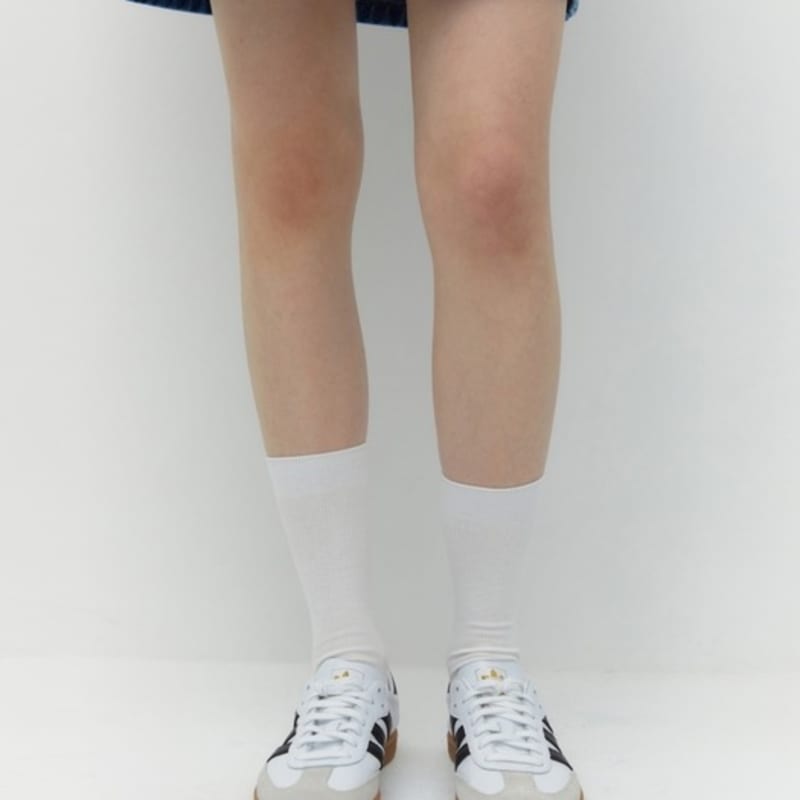 DEPOUND Essential Rib Socks - Off White