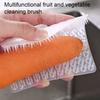 Niesel Vegetable Washing Brush, Vegetable Scrubber - Fruit Kitchen Scrubber Brush, High-Density Bristles, Multi-Function Vegetable Brush Scrubber for