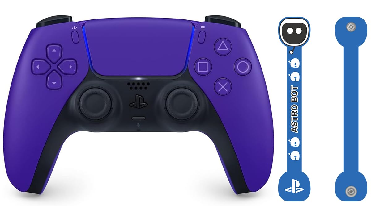 

DualSense Wireless Controller Galactic Purple Astro Robot Design with Cord Holder [Genuine Product] (CFI-ZCT1J04) фіолетовий