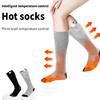 Heated Sock for Men & Women, Rechargeable Battery Thermal Sock in Cold Weather Washable Winter Warm Sock for Skiing