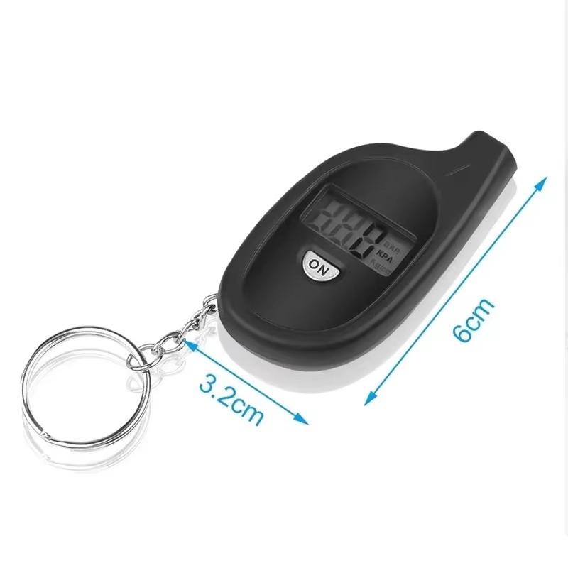 Digital Tire Pressure Gauge Wide Measurement Range LCD Display Air Pressure Tester for Car Motorcycle Truck Garage Repair Work