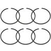 6pcs/lot 41mm X 1.5mm Piston Ring For Partner 350 351 352 370 371 390 401 420 Chainsaws Garden Accessories