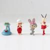 12pcs/set  Zootopia 2 Cartoon Anime Figure Nick Judy Gary Action Figure Toys Room Ornaments Fans Christmas Gifts